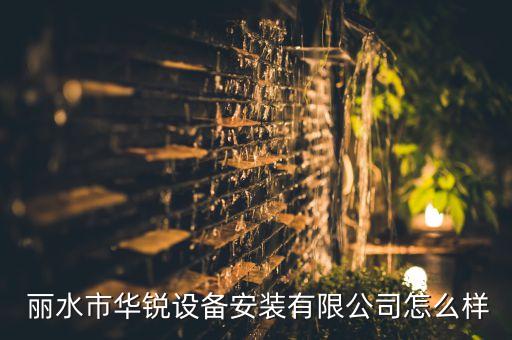 丽水市高新认证企业名单
