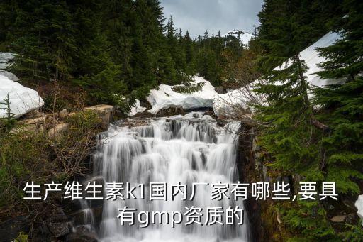 生产维生素k1国内厂家有哪些,要具有gmp资质的
