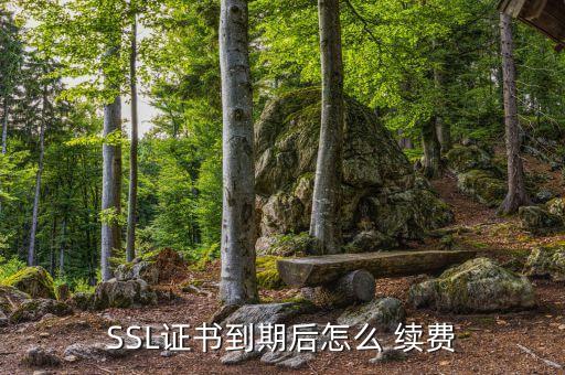 SSL证书到期后怎么 续费