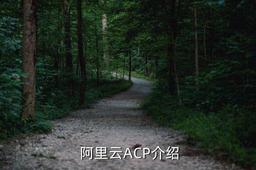  阿里云ACP介绍