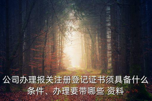 海关认证企业资料,海关一般认证企业资料