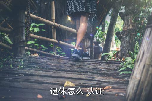  退休怎么 认证