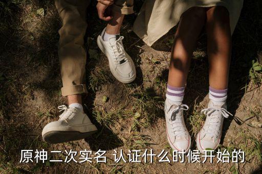  原神二次实名 认证什么时候开始的