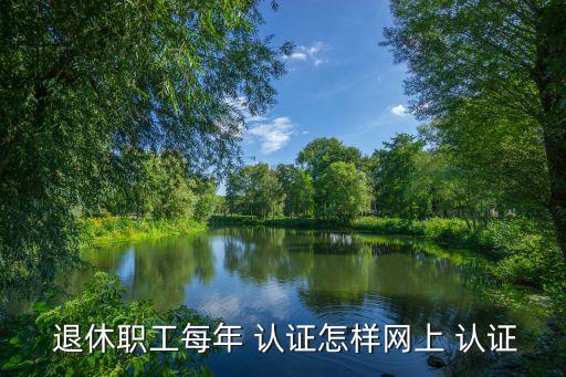  退休职工每年 认证怎样网上 认证