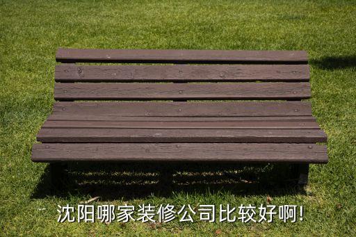  沈阳哪家装修公司比较好啊!