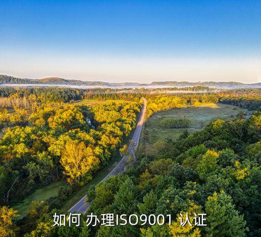 如何 办理ISO9001 认证