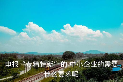 中小企业认证怎么办理流程,陕西省专精特新中小企业办理流程