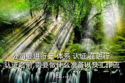 漯河企业三体系认证哪家好,漯河生产型企业三体系认证作用