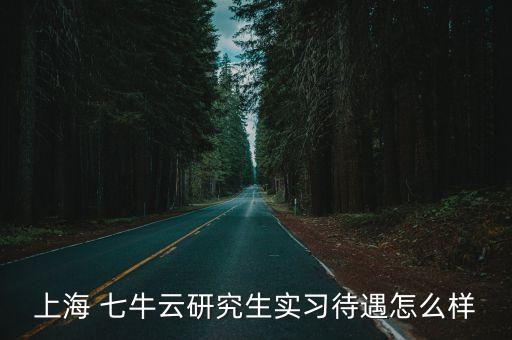 上海 七牛云研究生实习待遇怎么样